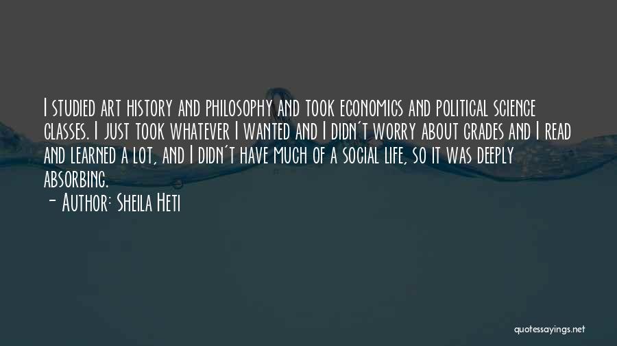 Art Classes Quotes By Sheila Heti