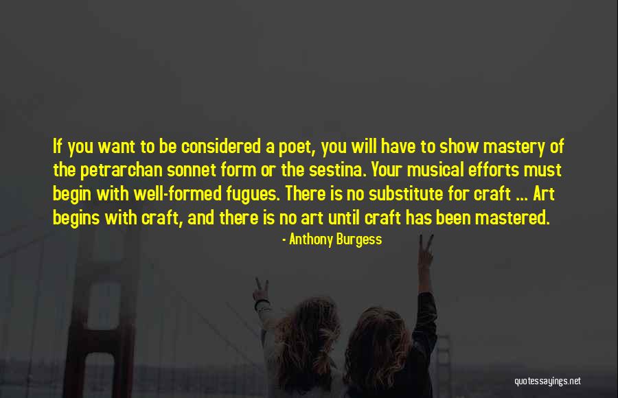 Art Craft Quotes By Anthony Burgess