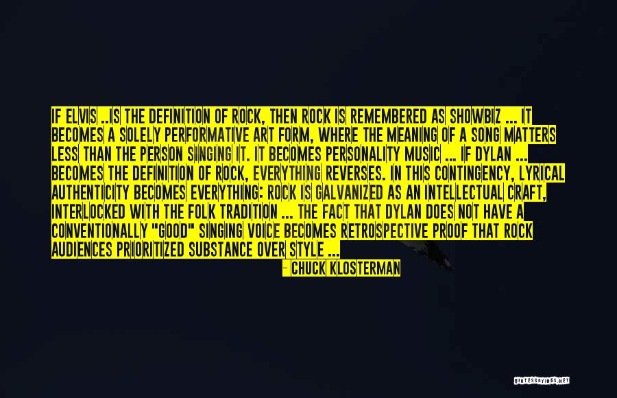 Art Craft Quotes By Chuck Klosterman