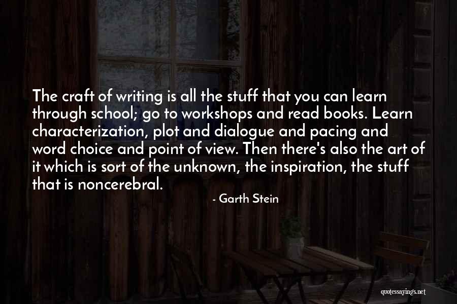 Art Craft Quotes By Garth Stein