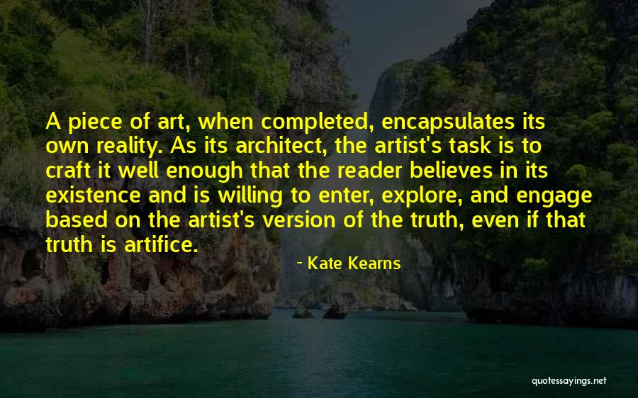 Art Craft Quotes By Kate Kearns