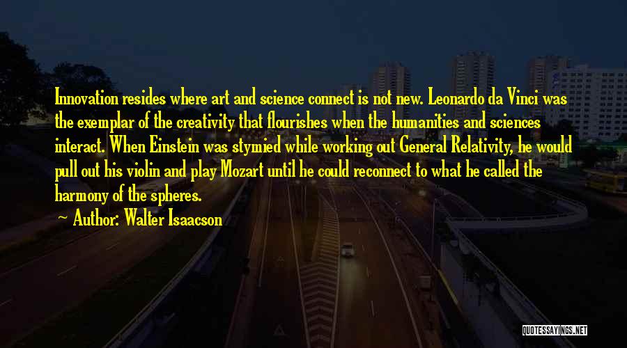 Art Da Vinci Quotes By Walter Isaacson