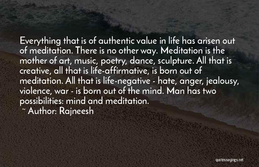 Art Dance And Music Quotes By Rajneesh