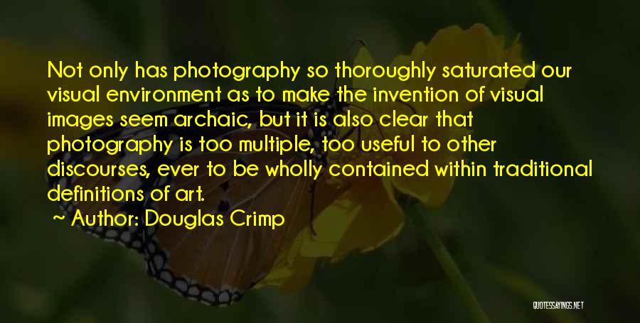 Art Definitions Quotes By Douglas Crimp