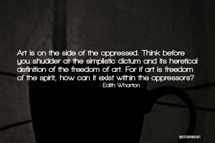 Art Definitions Quotes By Edith Wharton