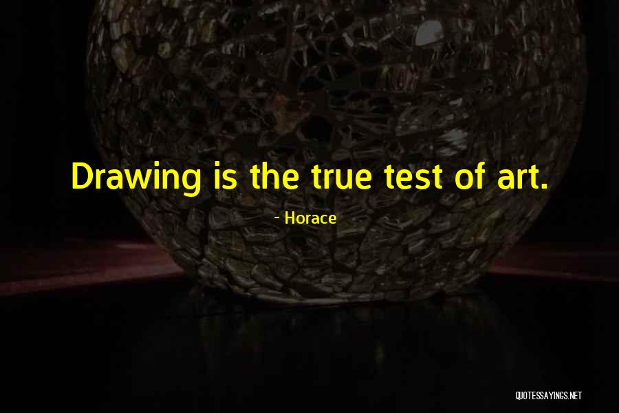 Art Drawing Quotes By Horace