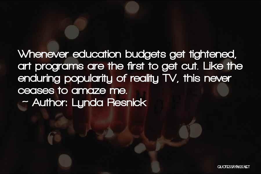 Art Education Quotes By Lynda Resnick