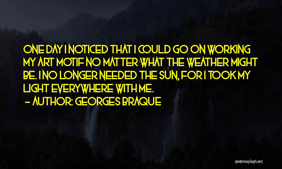 Art Everywhere Quotes By Georges Braque