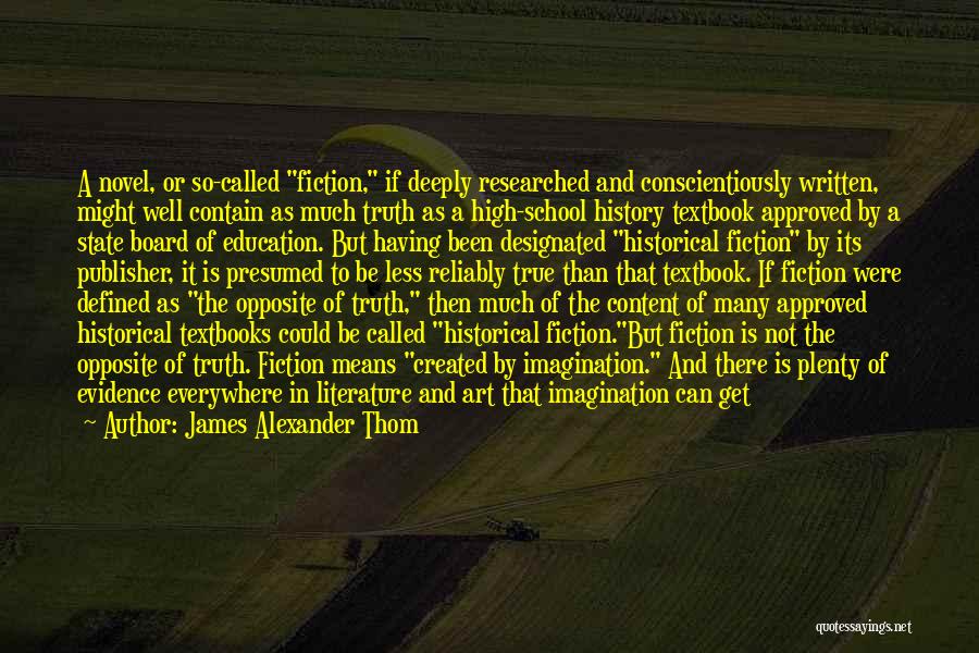 Art Everywhere Quotes By James Alexander Thom