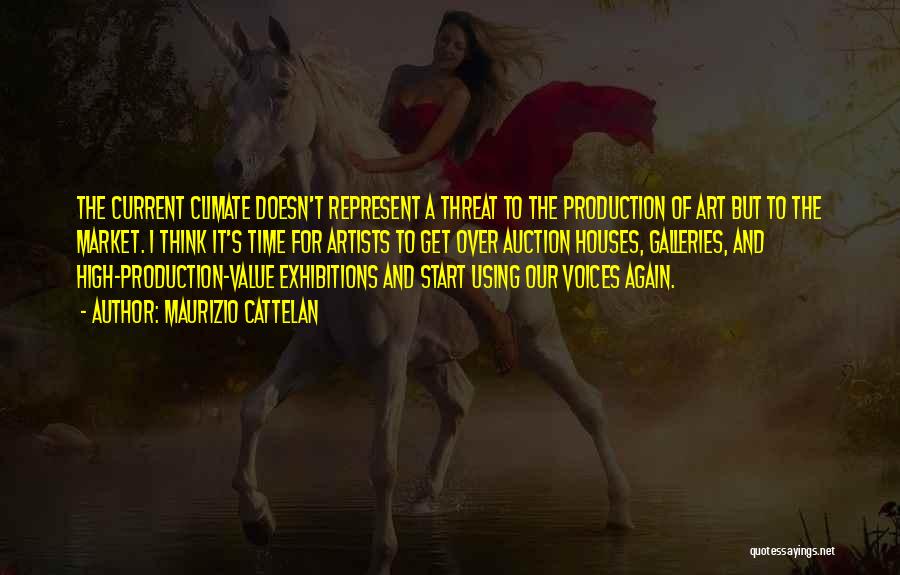 Art Exhibitions Quotes By Maurizio Cattelan