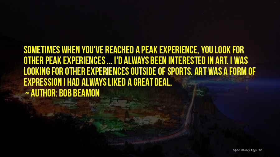 Art Expression Quotes By Bob Beamon