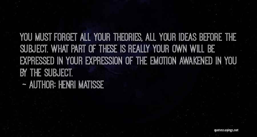 Art Expression Quotes By Henri Matisse