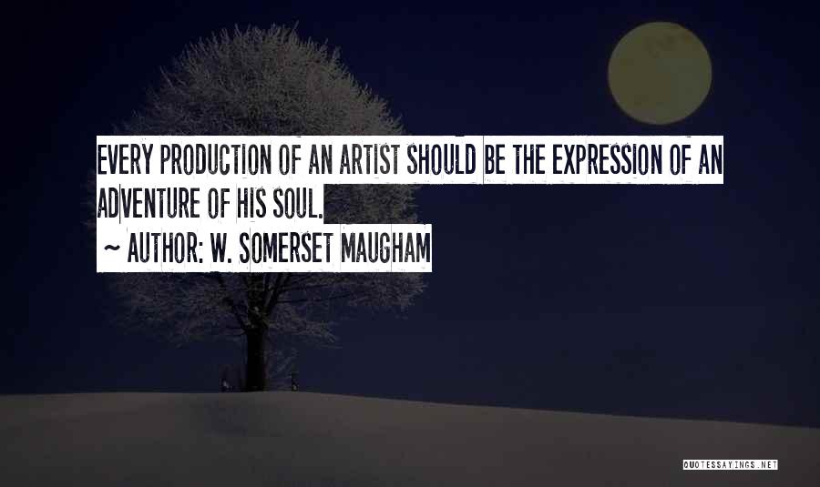 Art Expression Quotes By W. Somerset Maugham