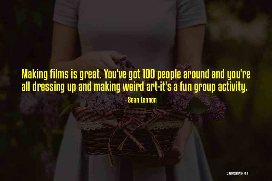 Art Films Quotes By Sean Lennon Art Films Quotes By Sean Lennon