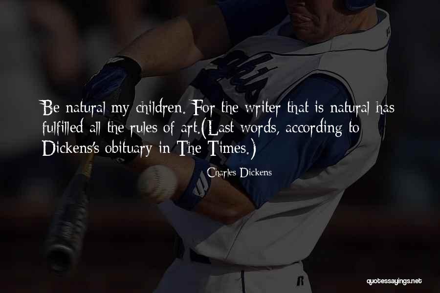 Art For Children Quotes By Charles Dickens Art For Children Quotes By Charles Dickens