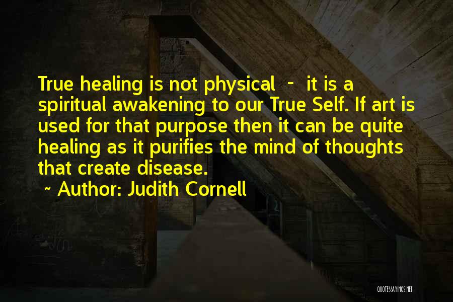 Art For Healing Quotes By Judith Cornell