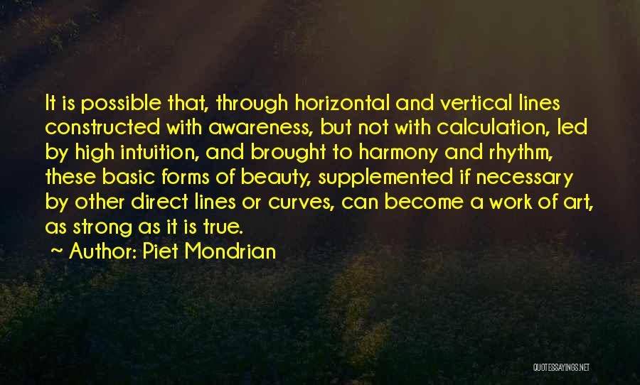 Art Forms Quotes By Piet Mondrian