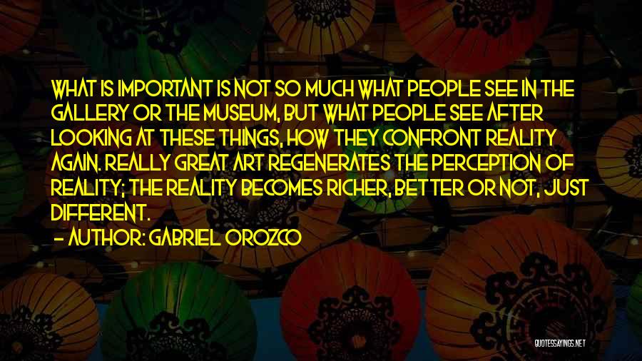 Art Gallery Quotes By Gabriel Orozco