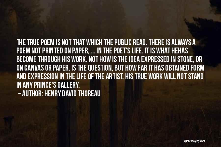 Art Gallery Quotes By Henry David Thoreau