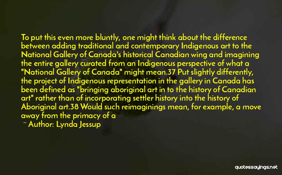 Art Gallery Quotes By Lynda Jessup