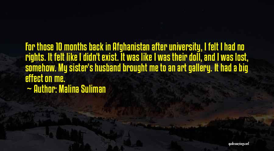 Art Gallery Quotes By Malina Suliman