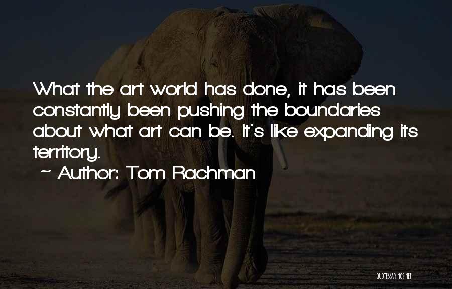 Art Has No Boundaries Quotes By Tom Rachman