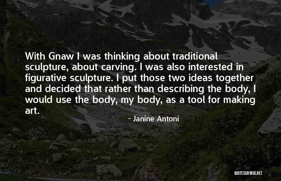 Art Ideas For Quotes By Janine Antoni Art Ideas For Quotes By Janine Antoni