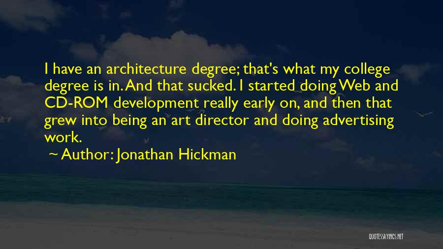 Art In Architecture Quotes By Jonathan Hickman