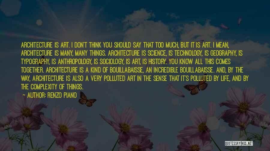 Art In Architecture Quotes By Renzo Piano