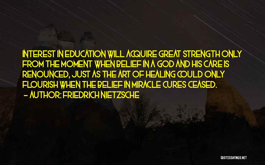 Art In Education Quotes By Friedrich Nietzsche