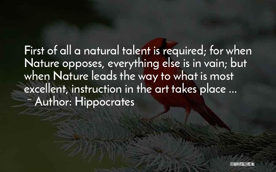 Art In Education Quotes By Hippocrates