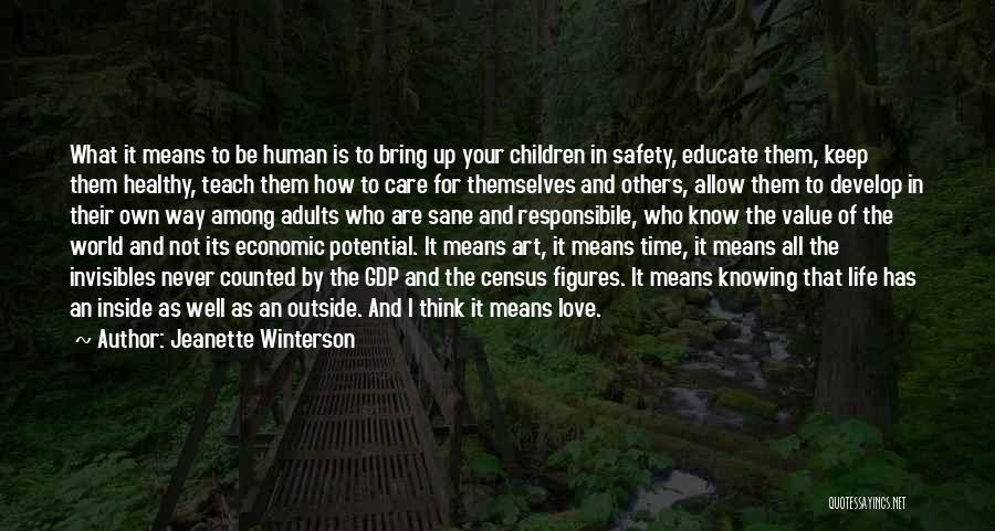 Art In Education Quotes By Jeanette Winterson