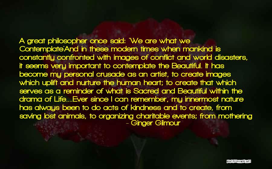 Art In Nature Quotes By Ginger Gilmour