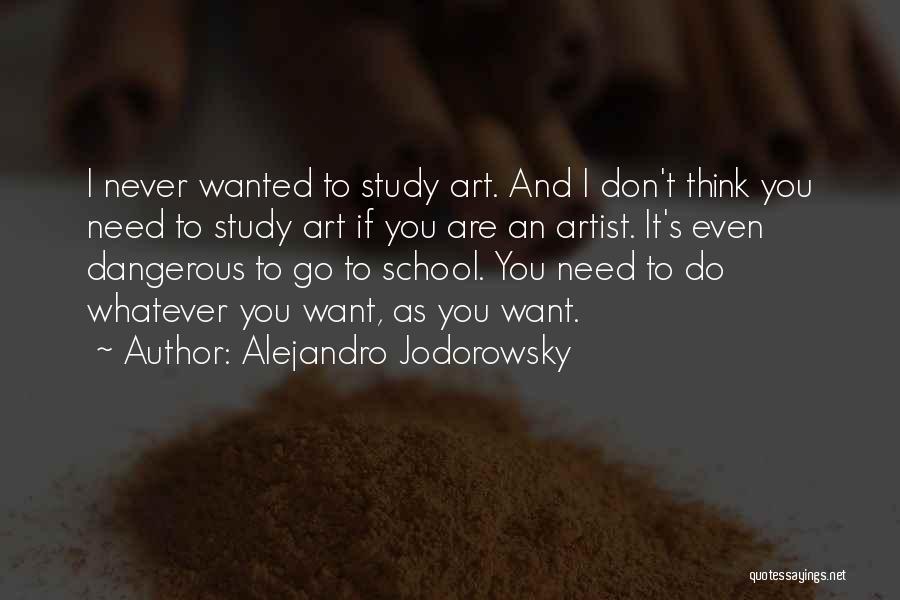 Art In Never Let Me Go Quotes By Alejandro Jodorowsky