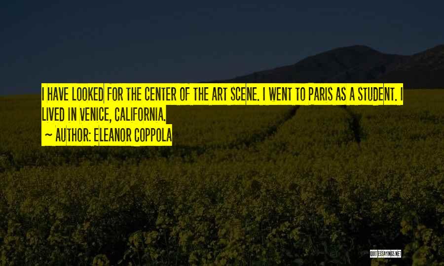 Art In Paris Quotes By Eleanor Coppola