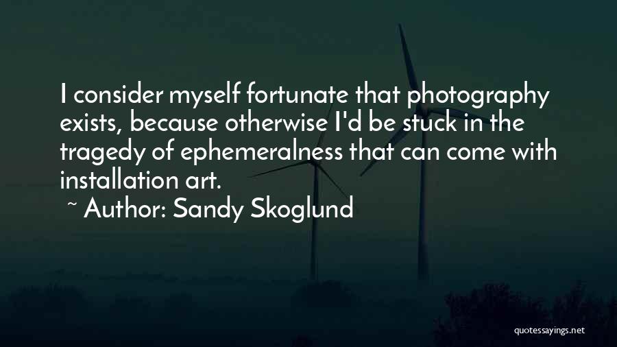 Art In Photography Quotes By Sandy Skoglund