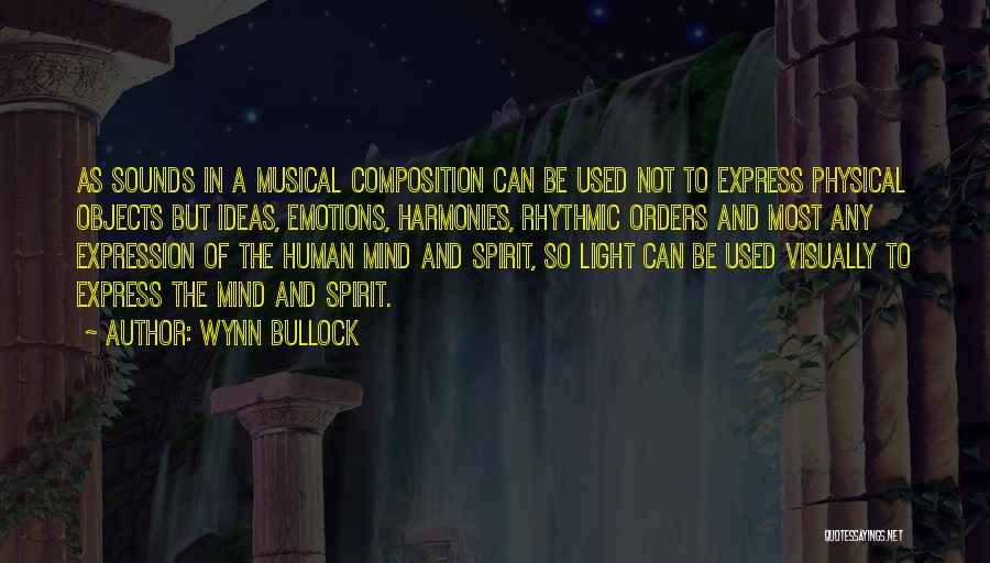 Art In Photography Quotes By Wynn Bullock