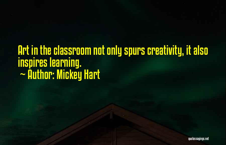 Art Inspires Quotes By Mickey Hart