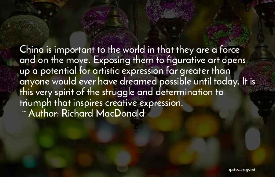 Art Inspires Quotes By Richard MacDonald