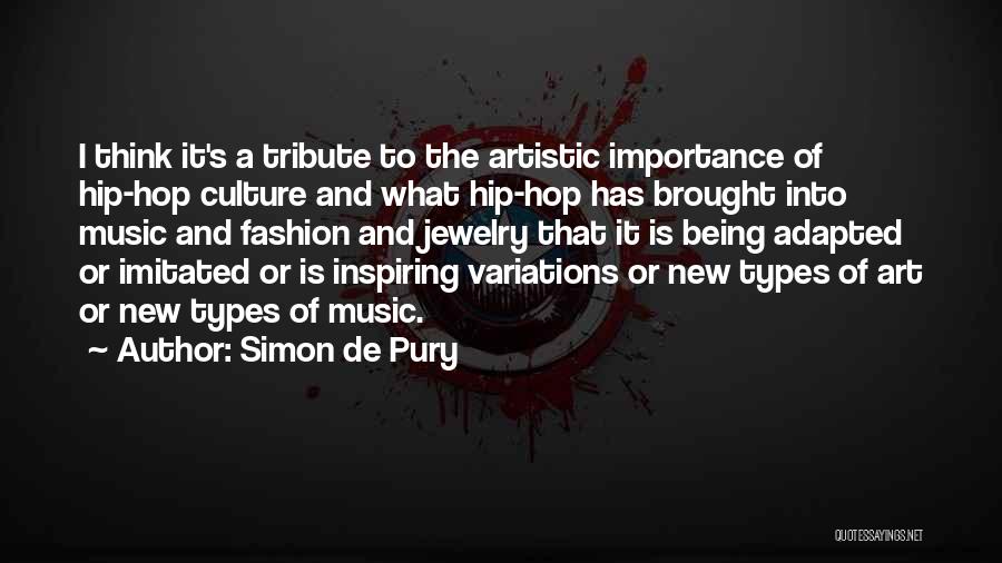 Art Is Culture Quotes By Simon De Pury