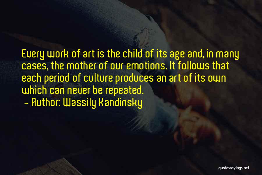Art Is Culture Quotes By Wassily Kandinsky