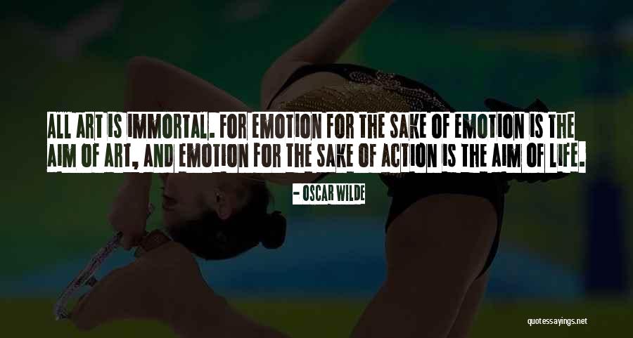 Art Is Emotion Quotes By Oscar Wilde Art Is Emotion Quotes By Oscar Wilde