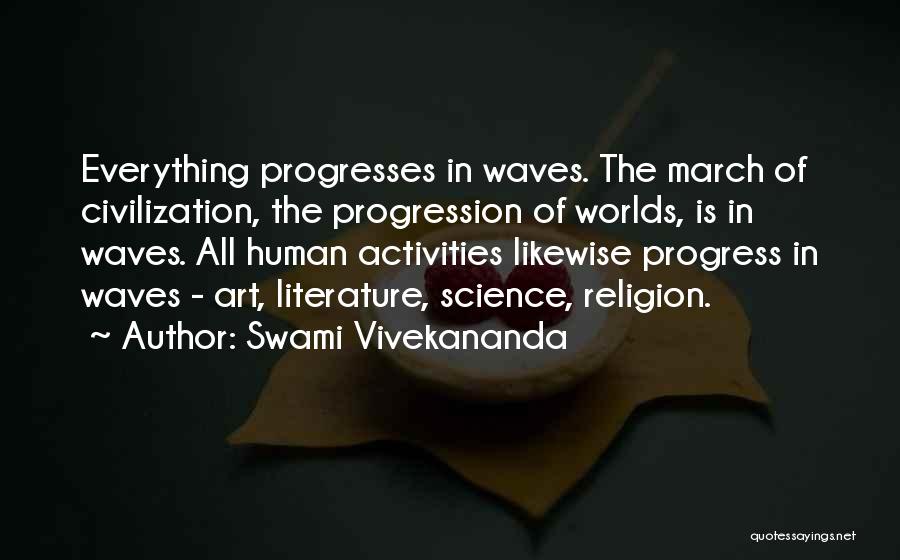 Art Is Everything Quotes By Swami Vivekananda