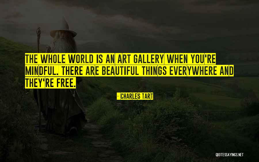 Art Is Everywhere Quotes By Charles Tart