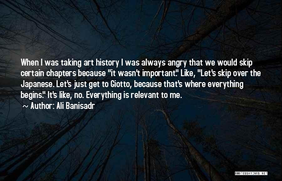 Art Is History Quotes By Ali Banisadr