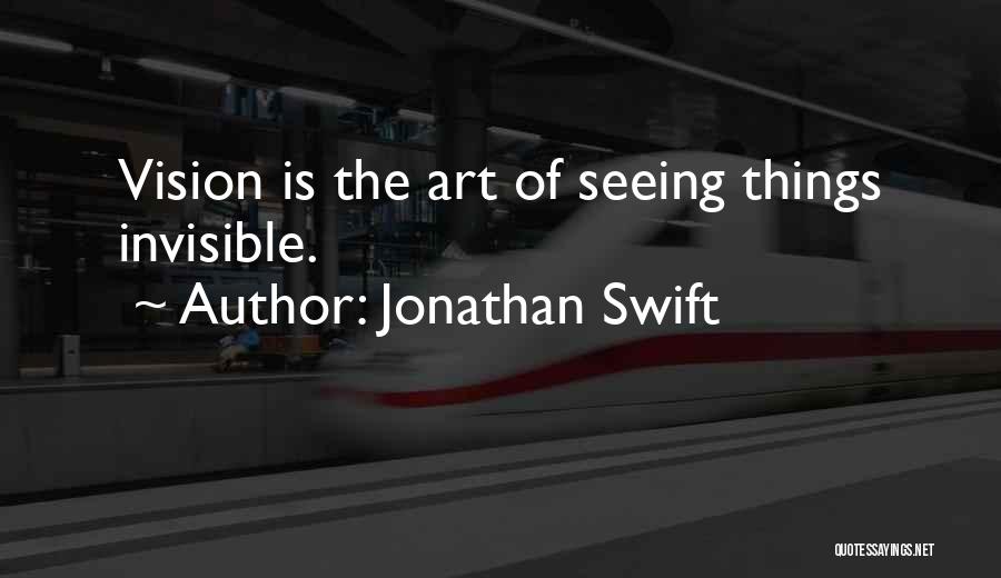 Art Is Imagination Quotes By Jonathan Swift