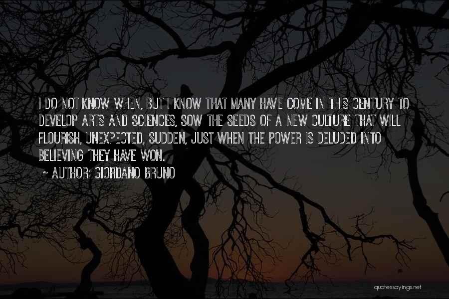 Art Is Power Quotes By Giordano Bruno