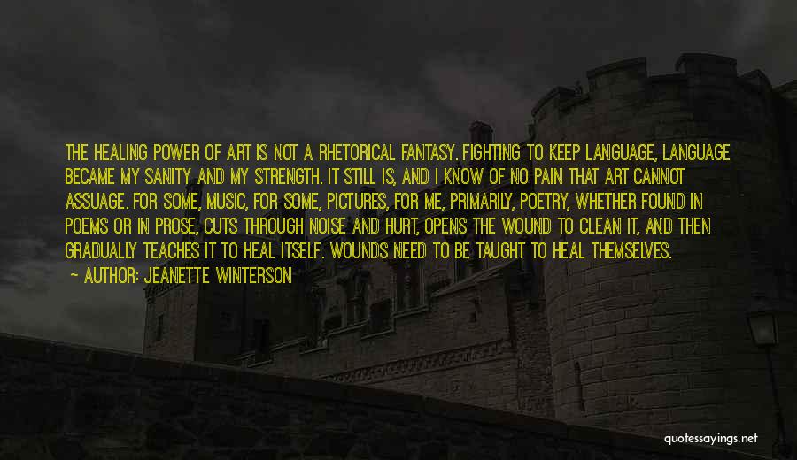 Art Is Power Quotes By Jeanette Winterson