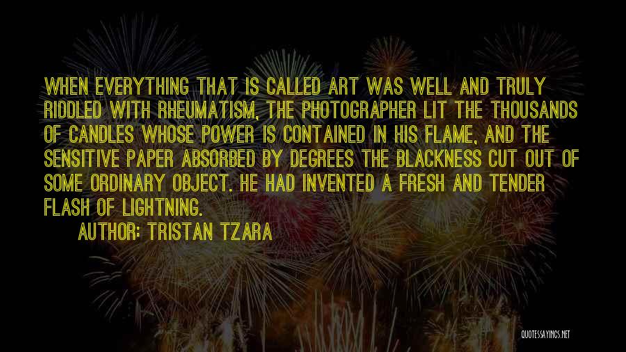 Art Is Power Quotes By Tristan Tzara