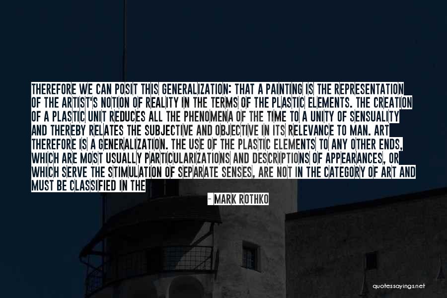 Art Is Subjective Quotes By Mark Rothko